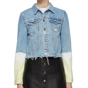 Grlfrnd Cropped Denim Jacket